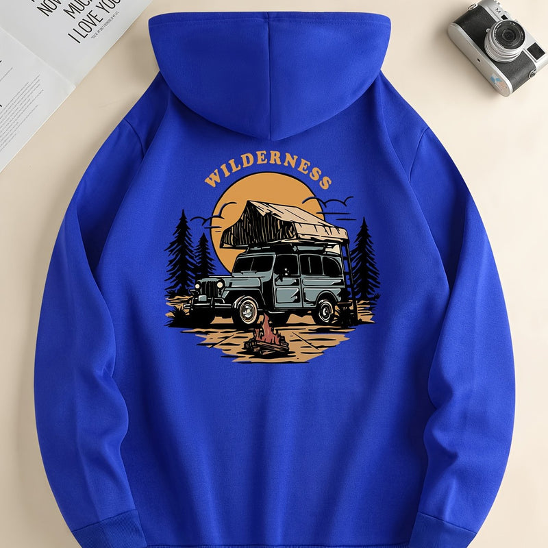 Men’s Off-Road Vehicle Hoodie – Adventure Streetwear Pullover
