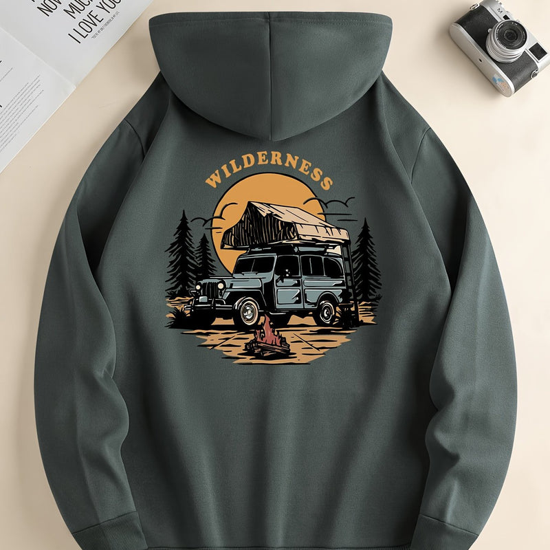 Men’s Off-Road Vehicle Hoodie – Adventure Streetwear Pullover