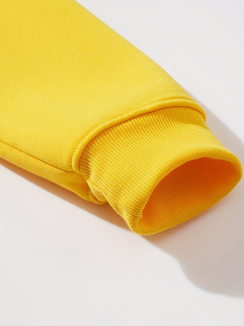 Men’s Retro Letter Print Hoodie – Vintage Streetwear Pullover