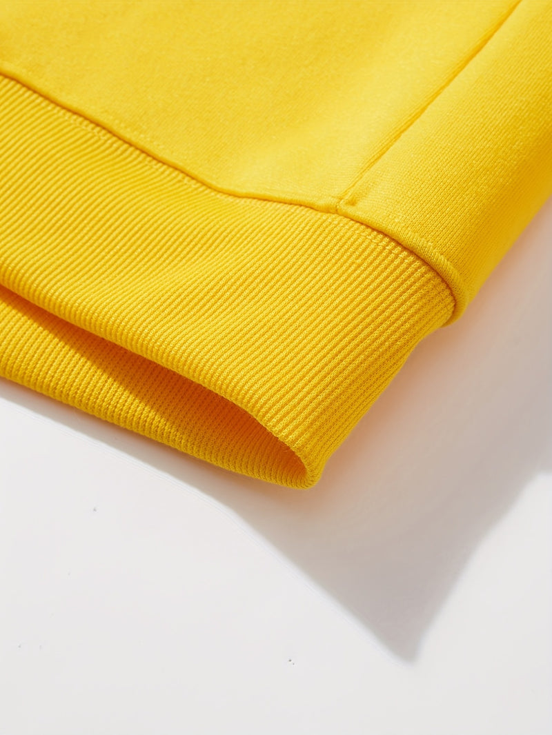 Men’s Retro Letter Print Hoodie – Vintage Streetwear Pullover