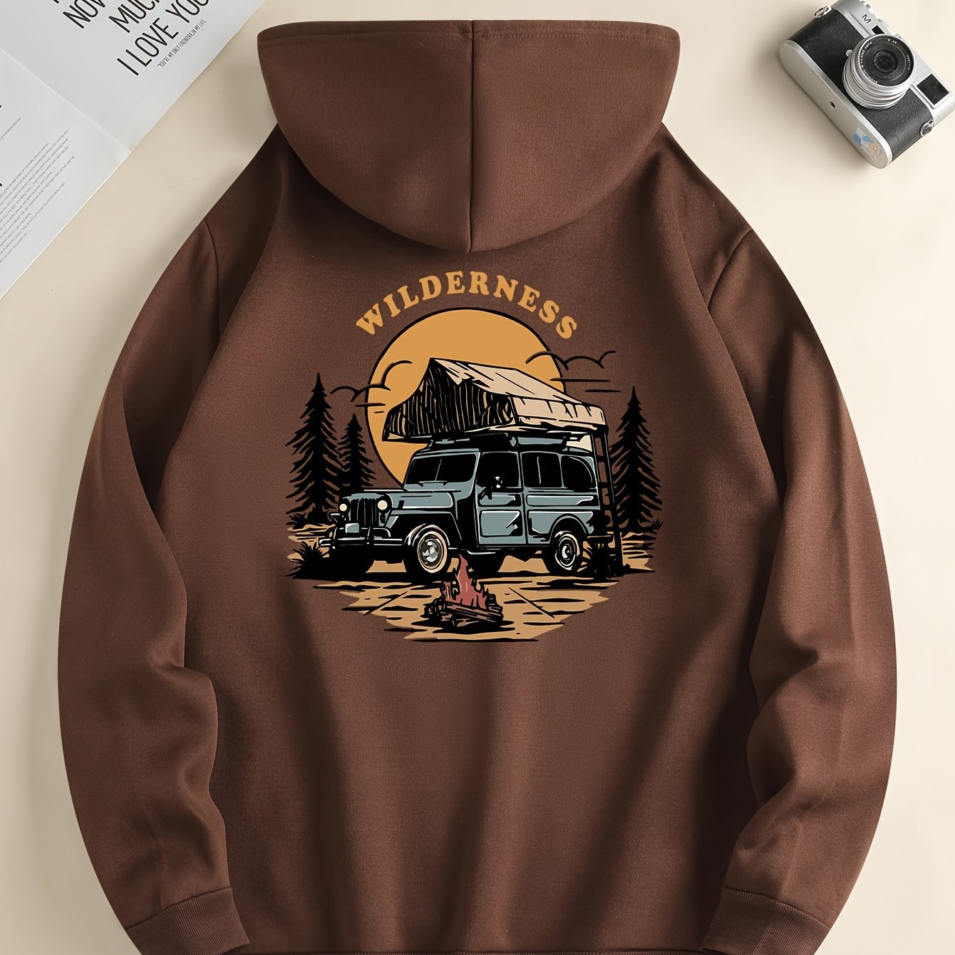 Men’s Off-Road Vehicle Hoodie – Adventure Streetwear Pullover