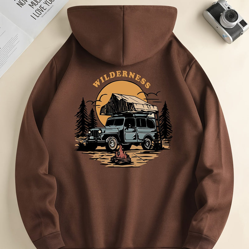 Men’s Off-Road Vehicle Hoodie – Adventure Streetwear Pullover
