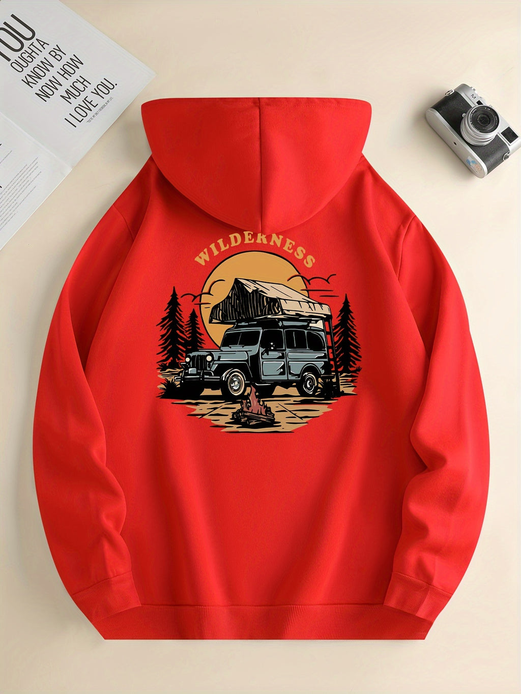 Men’s Off-Road Vehicle Hoodie – Adventure Streetwear Pullover