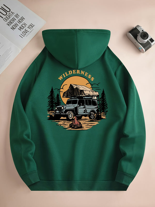 Men’s Off-Road Vehicle Hoodie – Adventure Streetwear Pullover