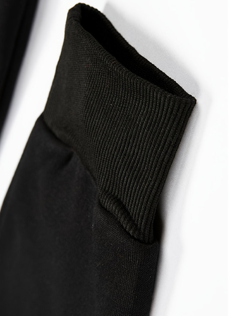 Men’s Camouflage Color-Block Hoodie – Trendy Streetwear Pullover