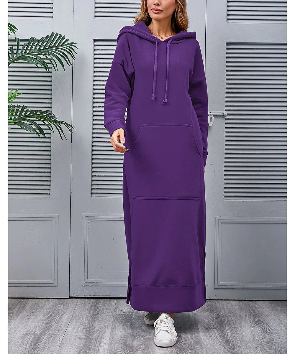 Hooded Midi Dress