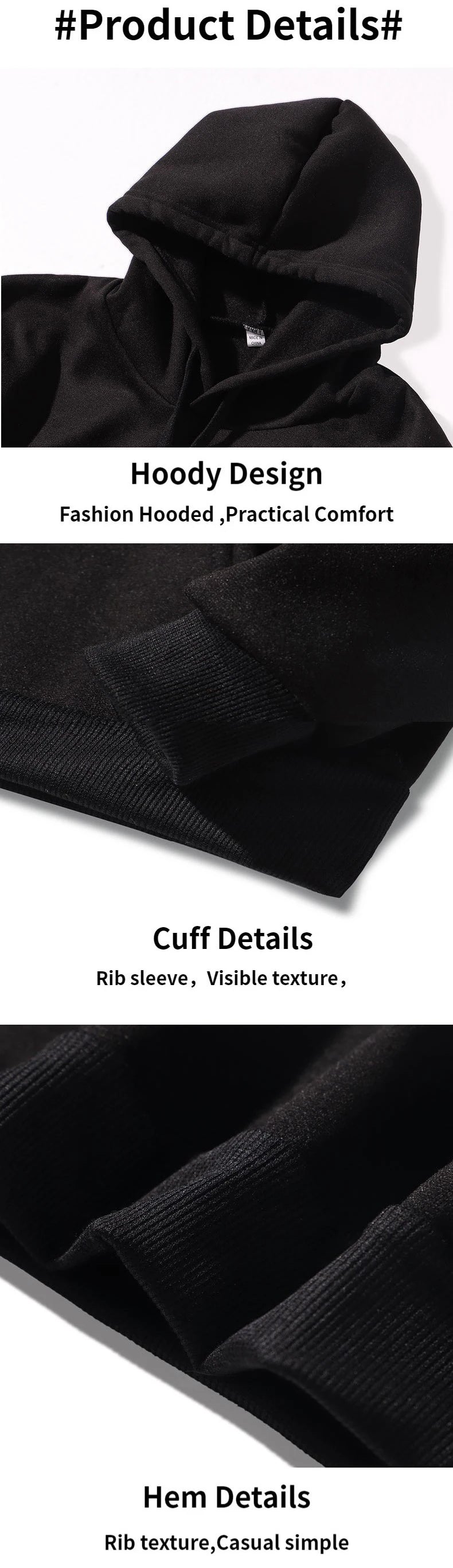 Men’s Oversized Hoodie – Comfortable Casual Pullover Sweatshirt