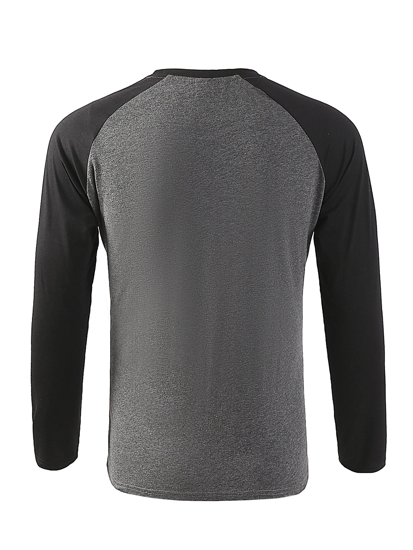 Men’s Color Block Raglan Tee – Stylish Casual Wear