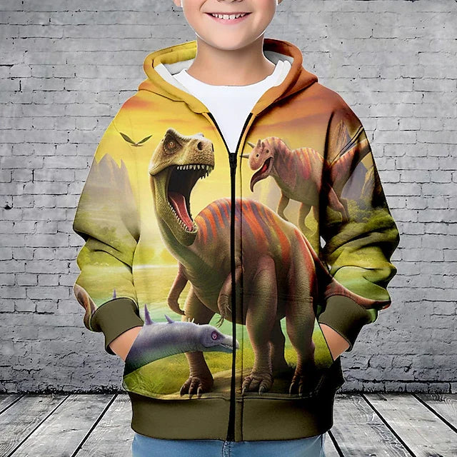 3D Printed Dinosaur Hoodie