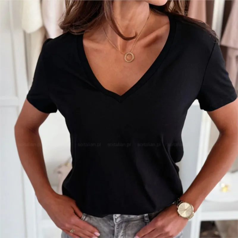 Elegant Summer Short Sleeve Shirt