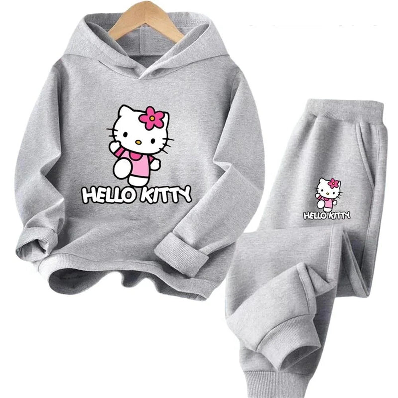 Hello Kitty Kids Tracksuit – Cute Casual Outfit for Boys & Girls