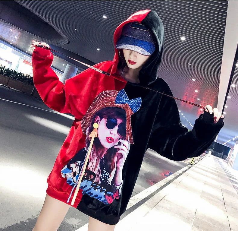 Harajuku Style Hoodie for Women – Trendy Streetwear Pullover