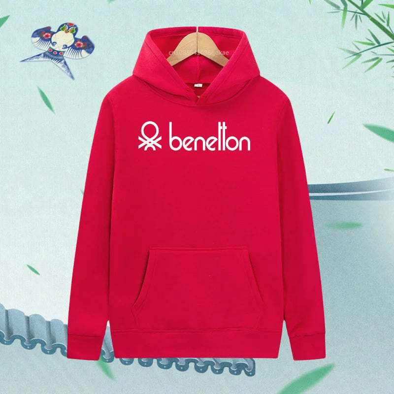 Unisex Long Sleeve Hoodie – Casual Pullover Sweatshirt