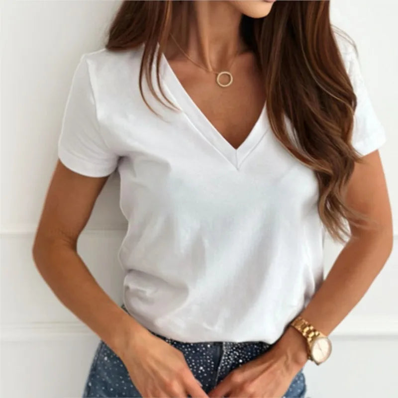 Elegant Summer Short Sleeve Shirt