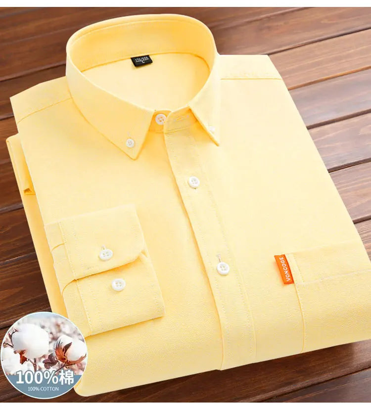 High-Quality Long Sleeve Shirt Comfort Fit