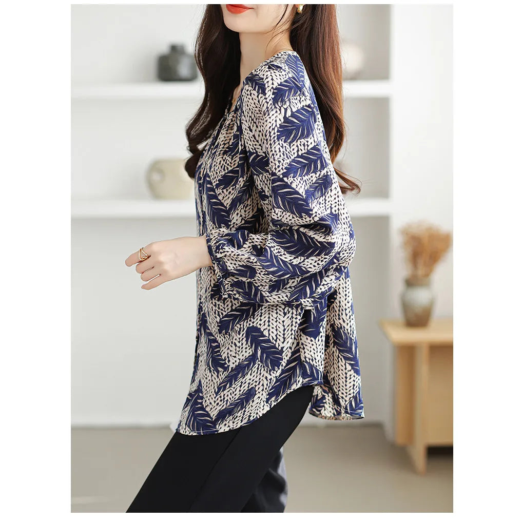 Women’s Loose Fit Blouse – Casual Chic Everyday Top