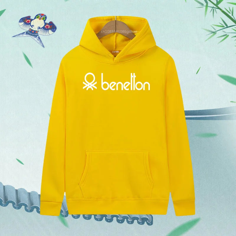 Unisex Long Sleeve Hoodie – Casual Pullover Sweatshirt