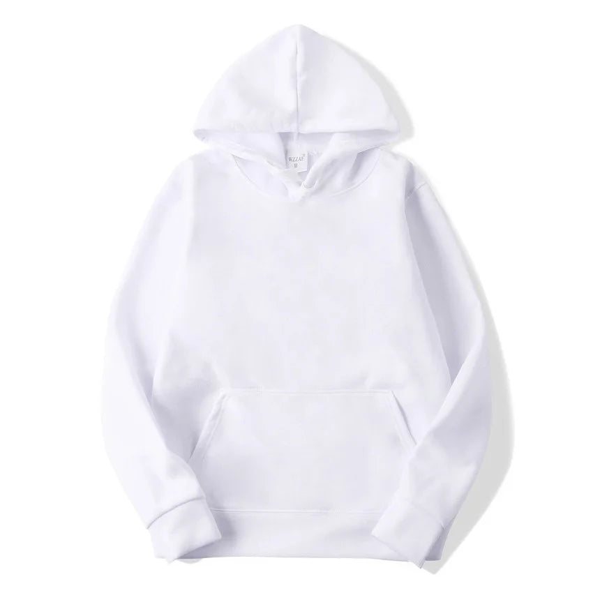 Unisex Solid Color Hoodie