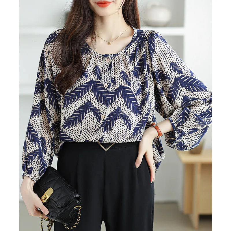 Women’s Loose Fit Blouse – Casual Chic Everyday Top