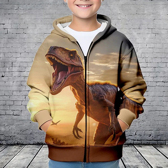 3D Printed Dinosaur Hoodie