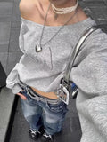 Women’s Cropped Streetwear Hoodie – Trendy Casual Pullover