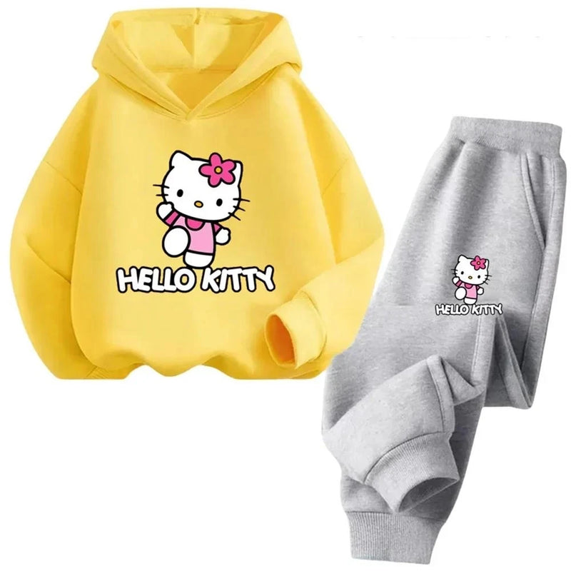 Hello Kitty Kids Tracksuit – Cute Casual Outfit for Boys & Girls