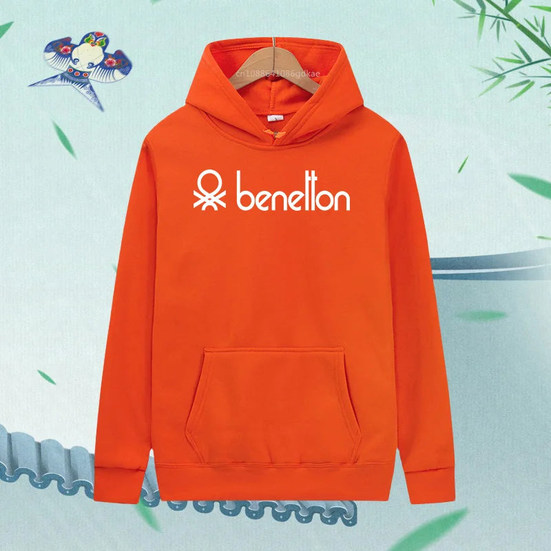 Unisex Long Sleeve Hoodie – Casual Pullover Sweatshirt