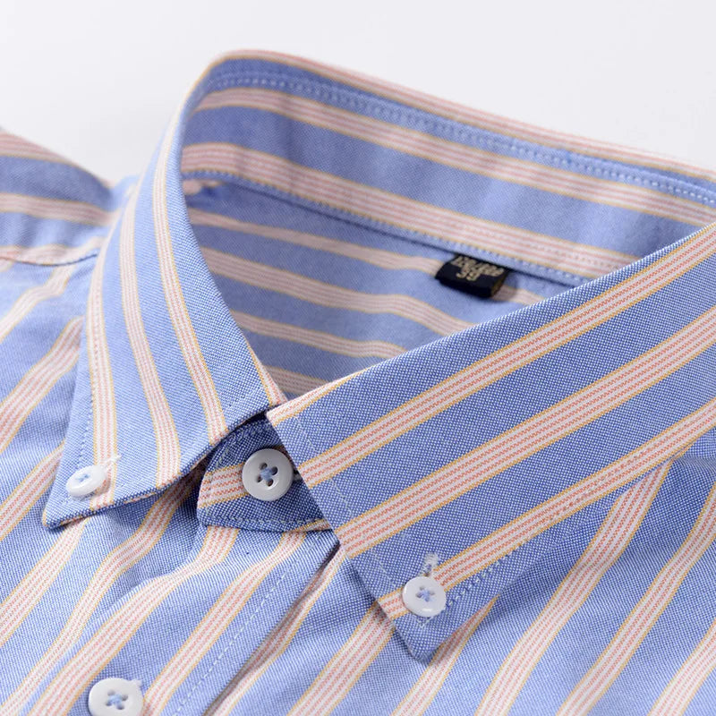 Men’s Oxford Shirt Button-Up Shirt