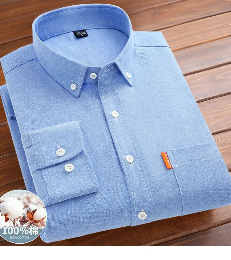 High-Quality Long Sleeve Shirt Comfort Fit