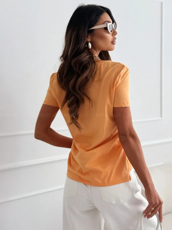 Elegant Summer Short Sleeve Shirt