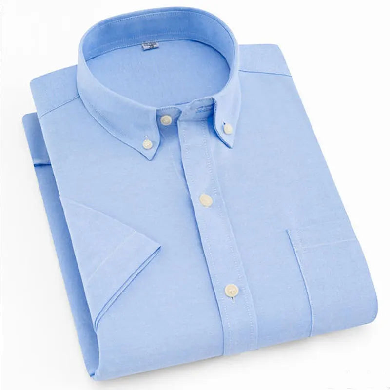 Men’s Oxford Shirt Button-Up Shirt