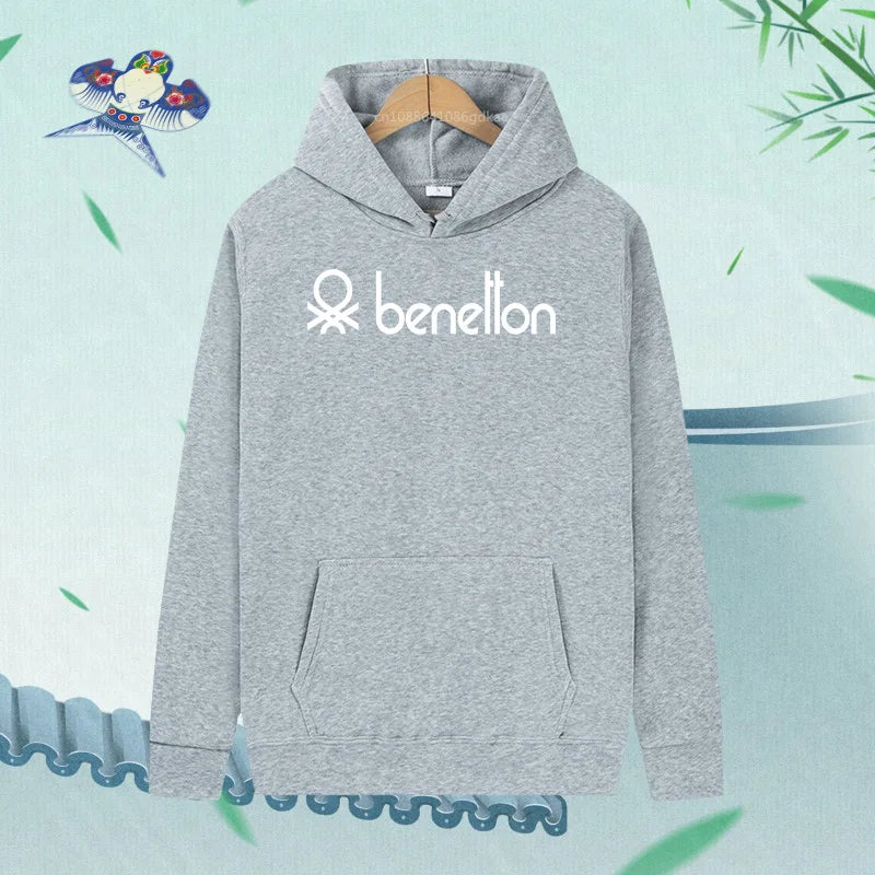 Unisex Long Sleeve Hoodie – Casual Pullover Sweatshirt