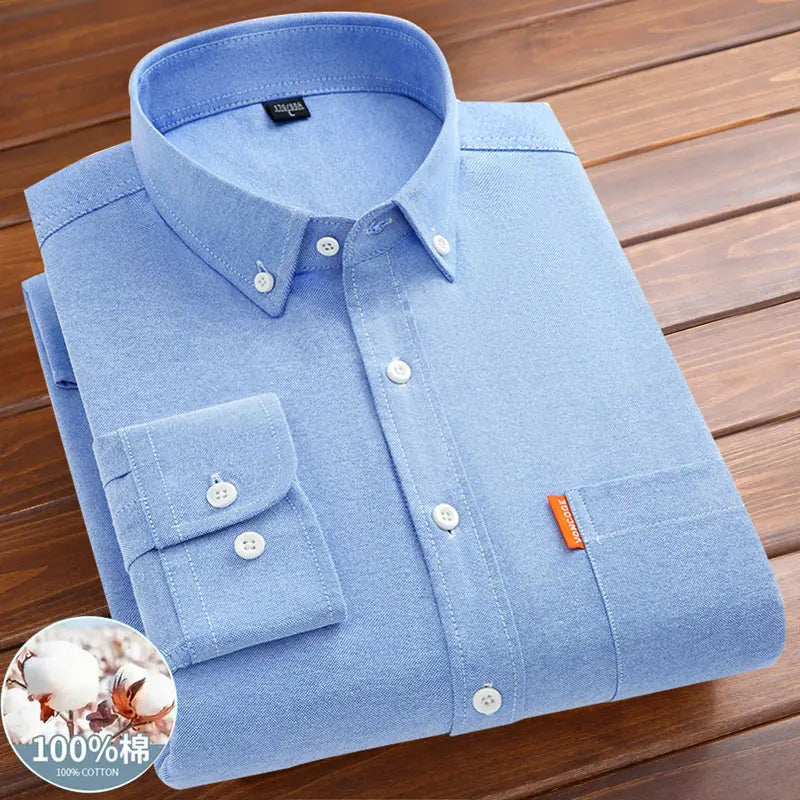High-Quality Long Sleeve Shirt Comfort Fit