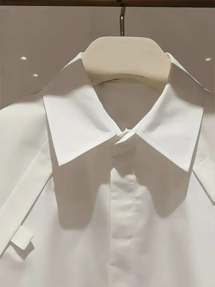 White Bat Sleeve Top Loose Fit White Batwing Top