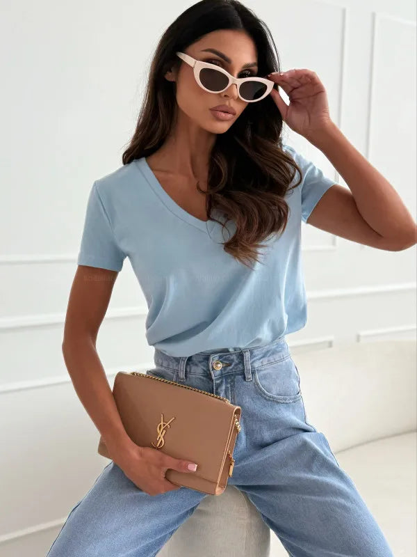 Elegant Summer Short Sleeve Shirt