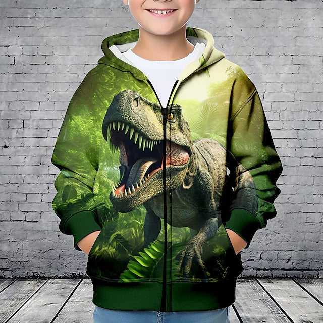 3D Printed Dinosaur Hoodie