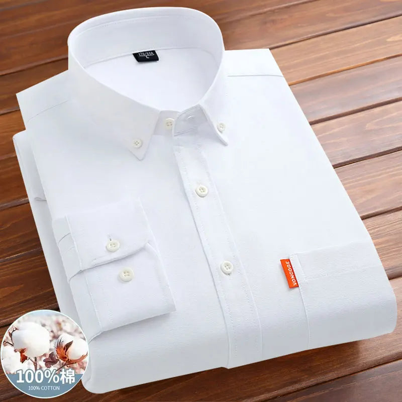 High-Quality Long Sleeve Shirt Comfort Fit