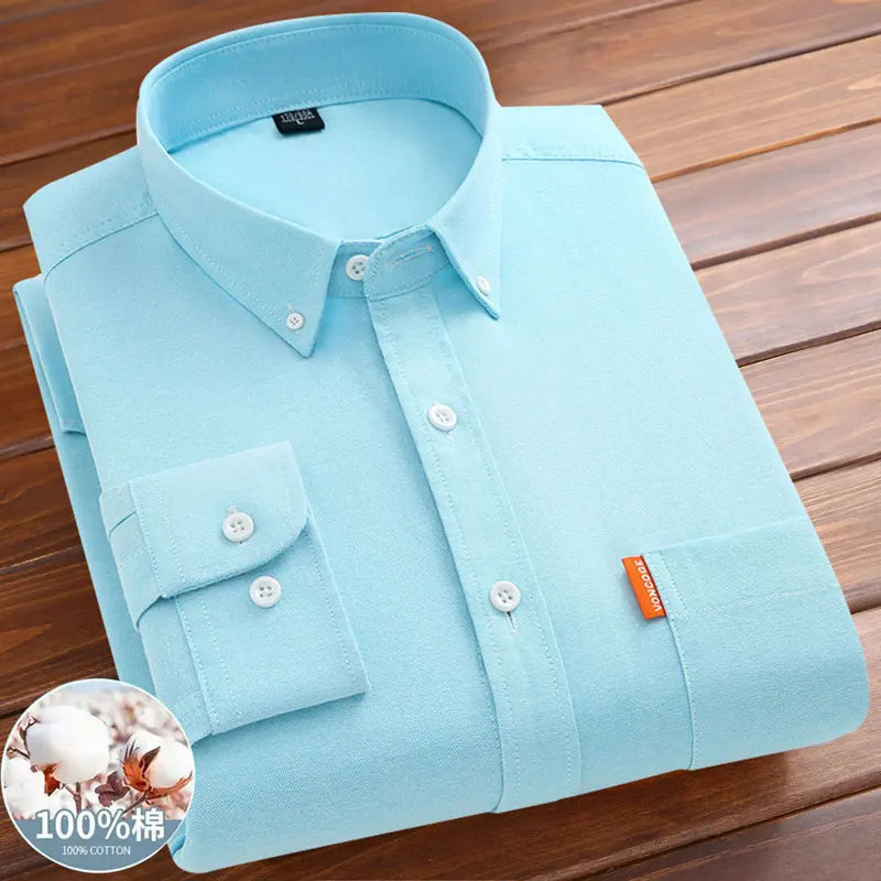 High-Quality Long Sleeve Shirt Comfort Fit