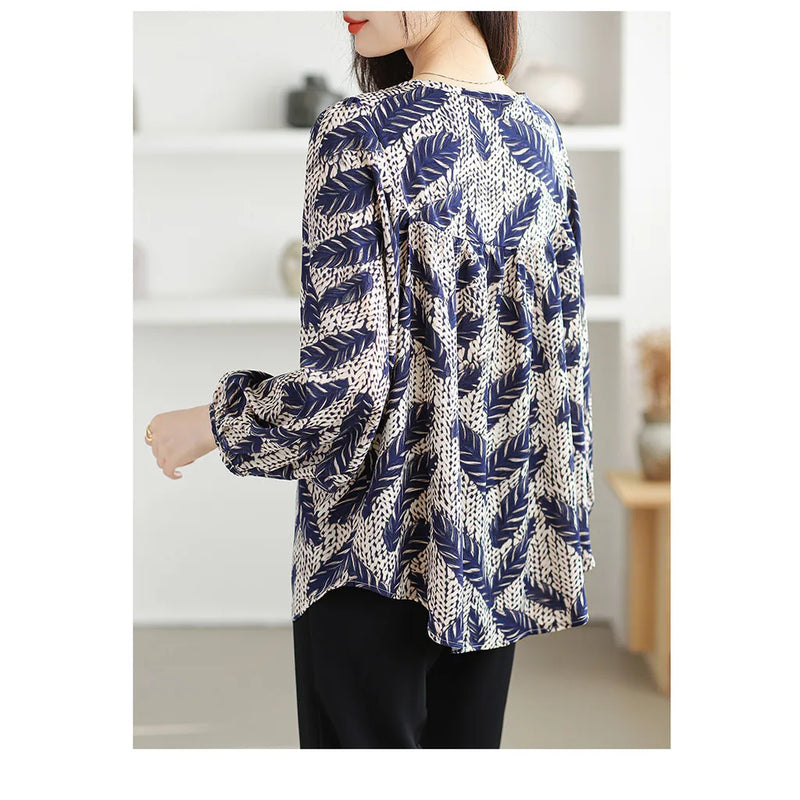 Women’s Loose Fit Blouse – Casual Chic Everyday Top