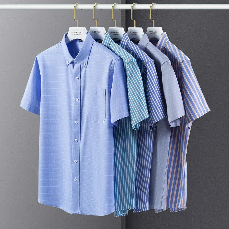 Men’s Oxford Shirt Button-Up Shirt