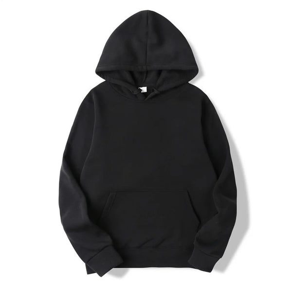 Unisex Solid Color Hoodie