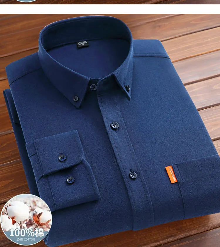 High-Quality Long Sleeve Shirt Comfort Fit