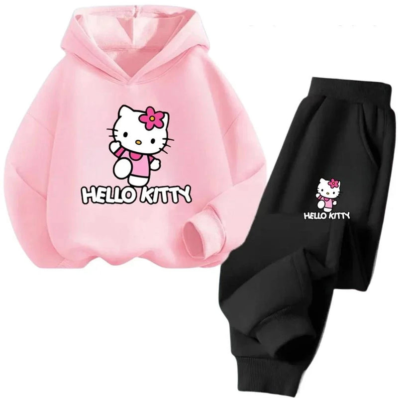 Hello Kitty Kids Tracksuit – Cute Casual Outfit for Boys & Girls