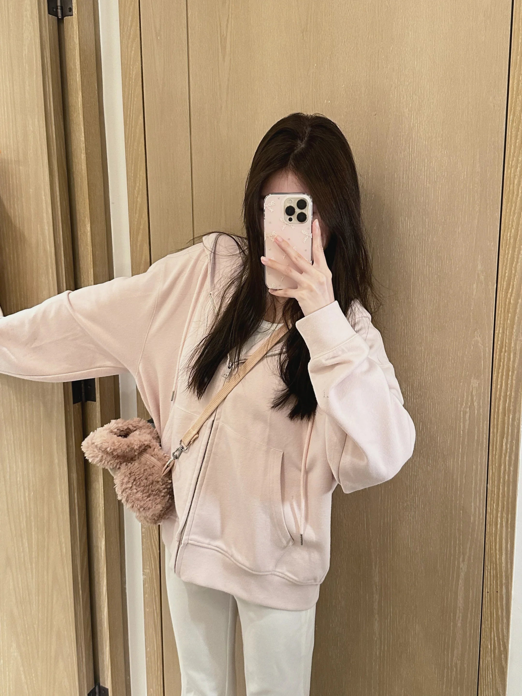 Korean Style Zipper Hoodie – Trendy Casual Pullover Jacket