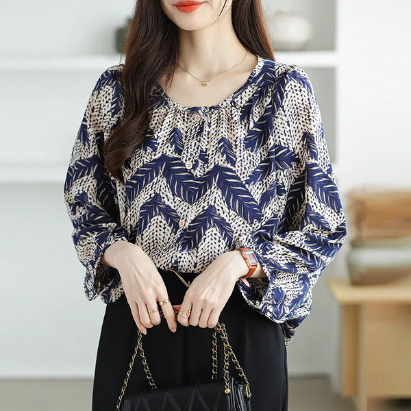 Women’s Loose Fit Blouse – Casual Chic Everyday Top