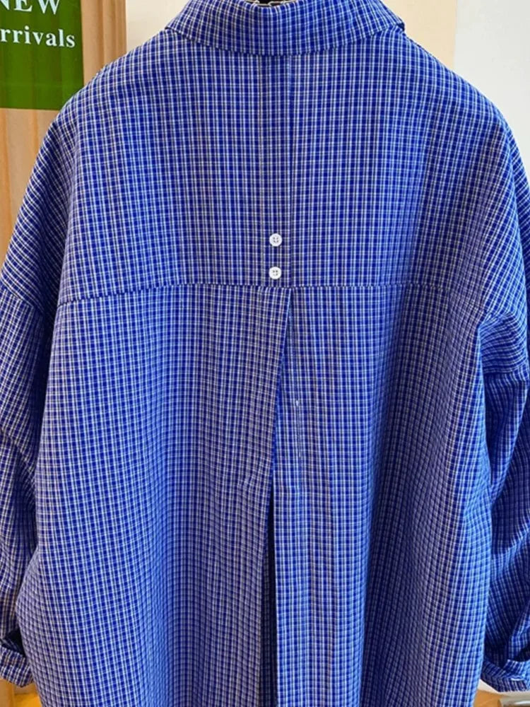 Women’s Striped Cotton Blouse – Casual Classic Everyday Wear