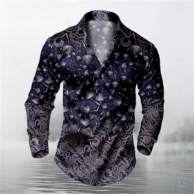 Men’s Casual Street Shirt – Trendy Urban Fashion Wear