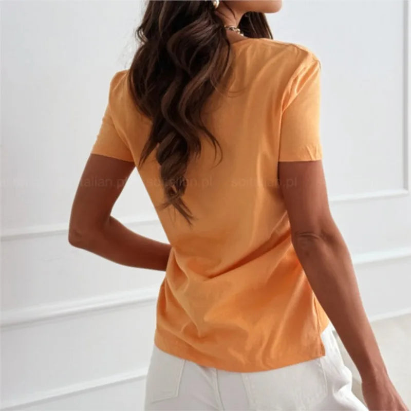 Elegant Summer Short Sleeve Shirt
