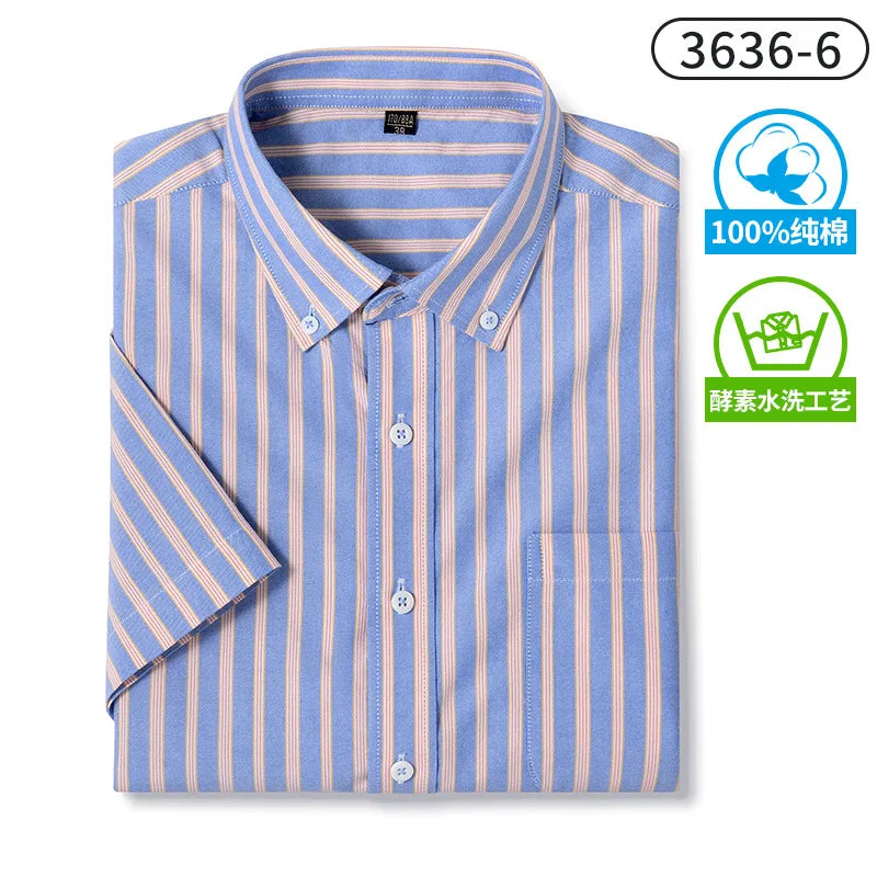 Men’s Oxford Shirt Button-Up Shirt