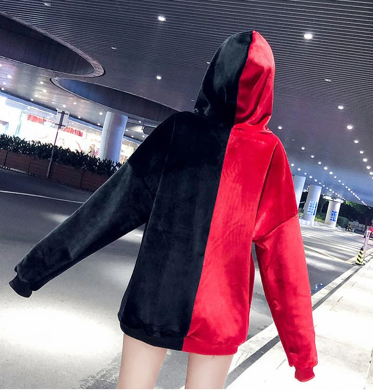 Harajuku Style Hoodie for Women – Trendy Streetwear Pullover
